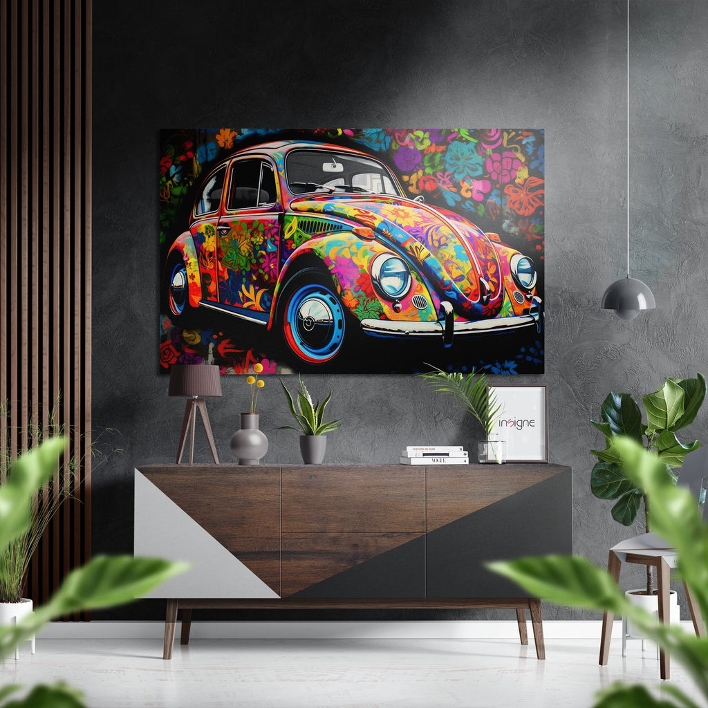 VW Brushed Aluminum Dibond Wall Art