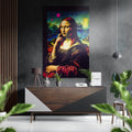Mona Lisa Brushed Aluminum Dibond Wall Art