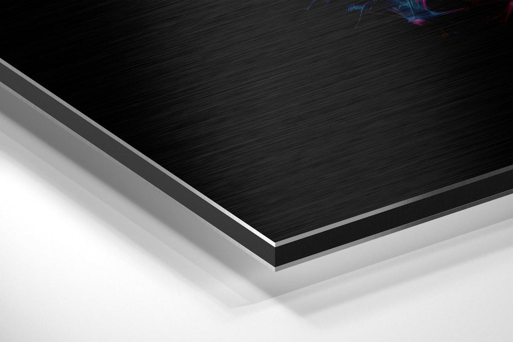 Earth Brushed Aluminum Dibond Wall Art