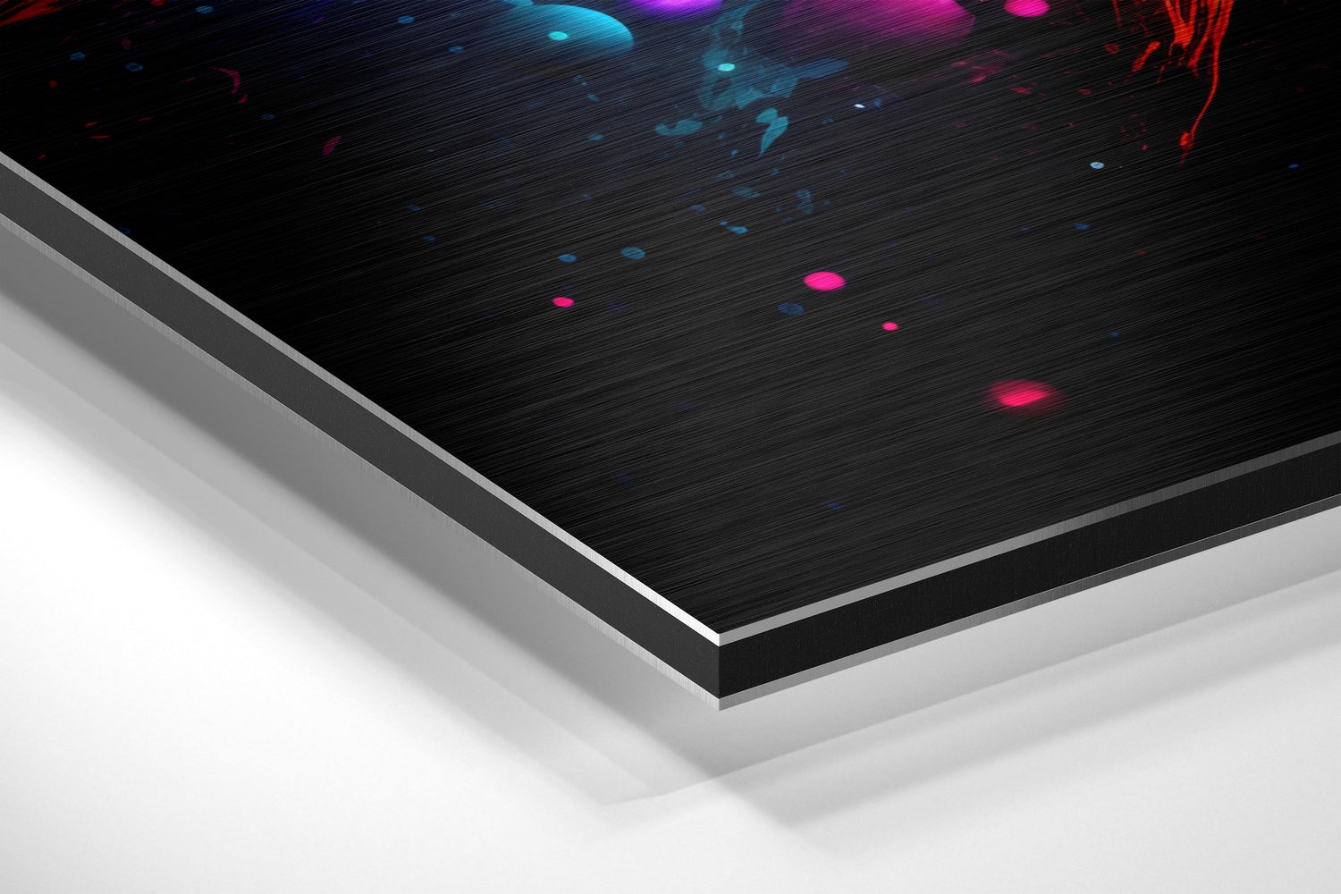 Colors of Space Brushed Aluminum Dibond Wall Art