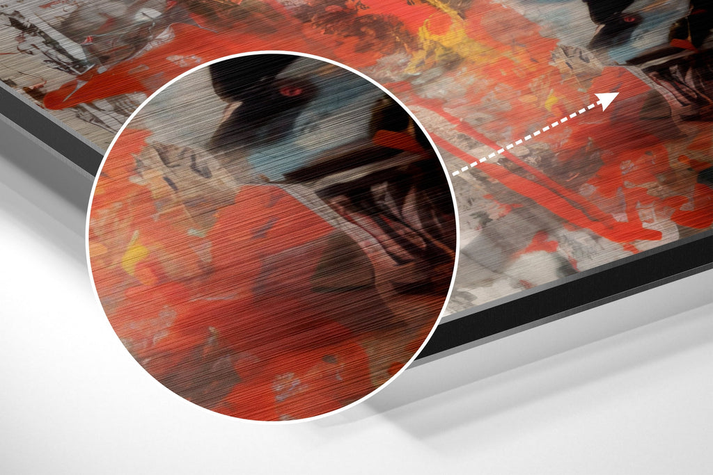 Boxer Brushed Aluminum Dibond Wall Art