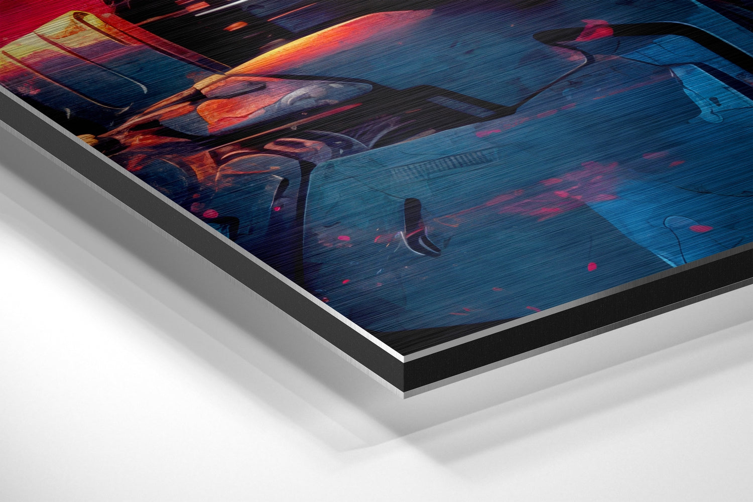 Robocop Brushed Aluminum Dibond Wall Art