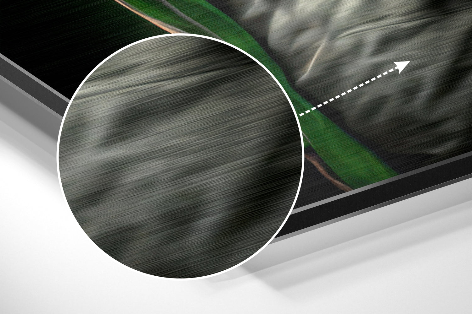Anger of the Ape Brushed Aluminum Dibond Wall Art