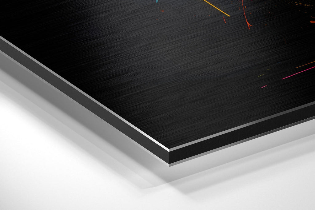 Bull Brushed Aluminum Dibond Wall Art