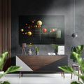 Spheres Brushed Aluminum Dibond Wall Art