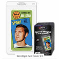BCW SUPPLIES: CARD DISPLAY: SEMI-RIGID: #3 TALL (1-SR3) 50CT PACKS (4CT DISPLAY)