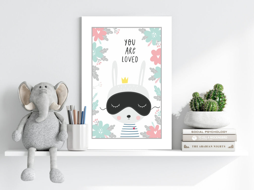 You Are Loved Aluminum Print