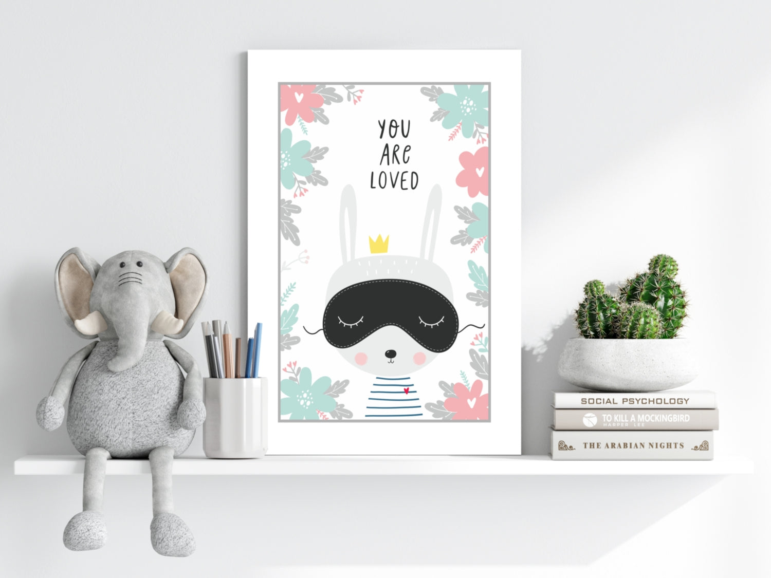 You Are Loved Aluminum Print