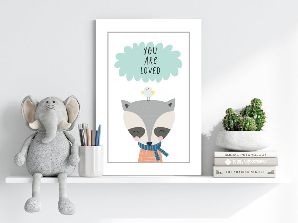 You Are Loved Aluminum Print