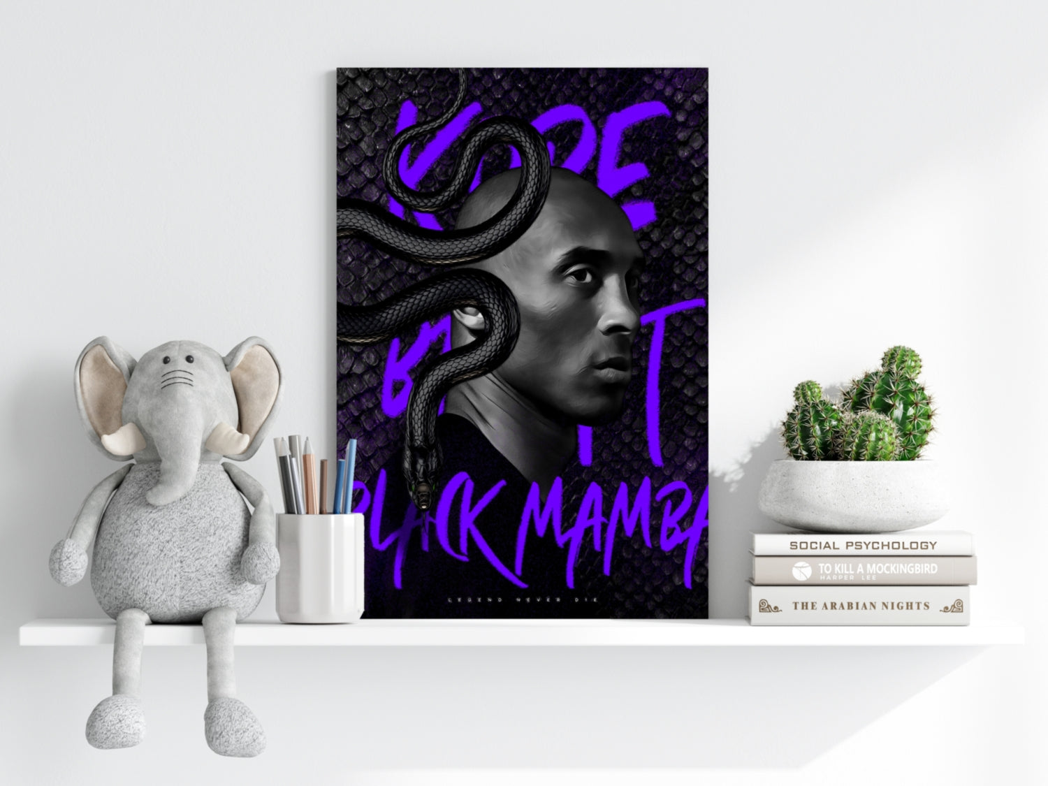 Kobe Bryant Aluminum Print