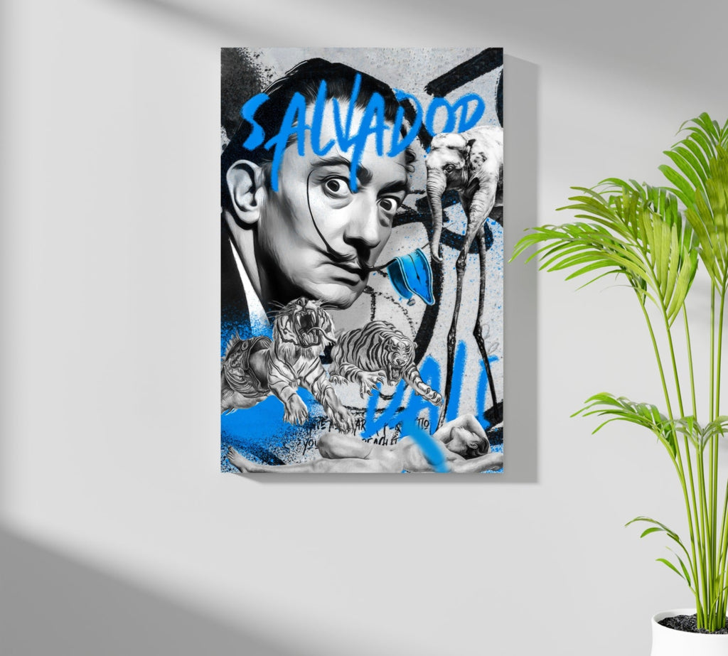 Salvador Dali Aluminum Print