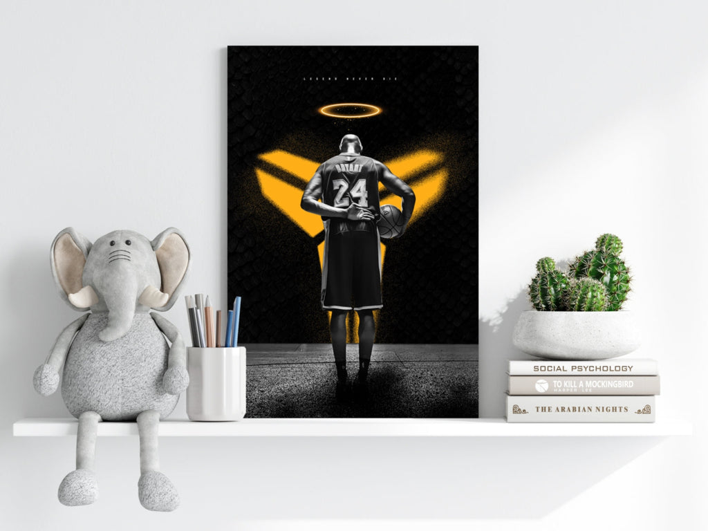 Kobe Bryant Aluminum Print