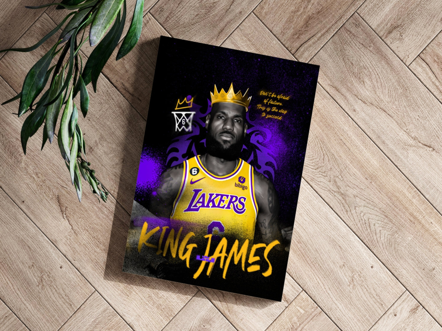 King James Aluminum Print