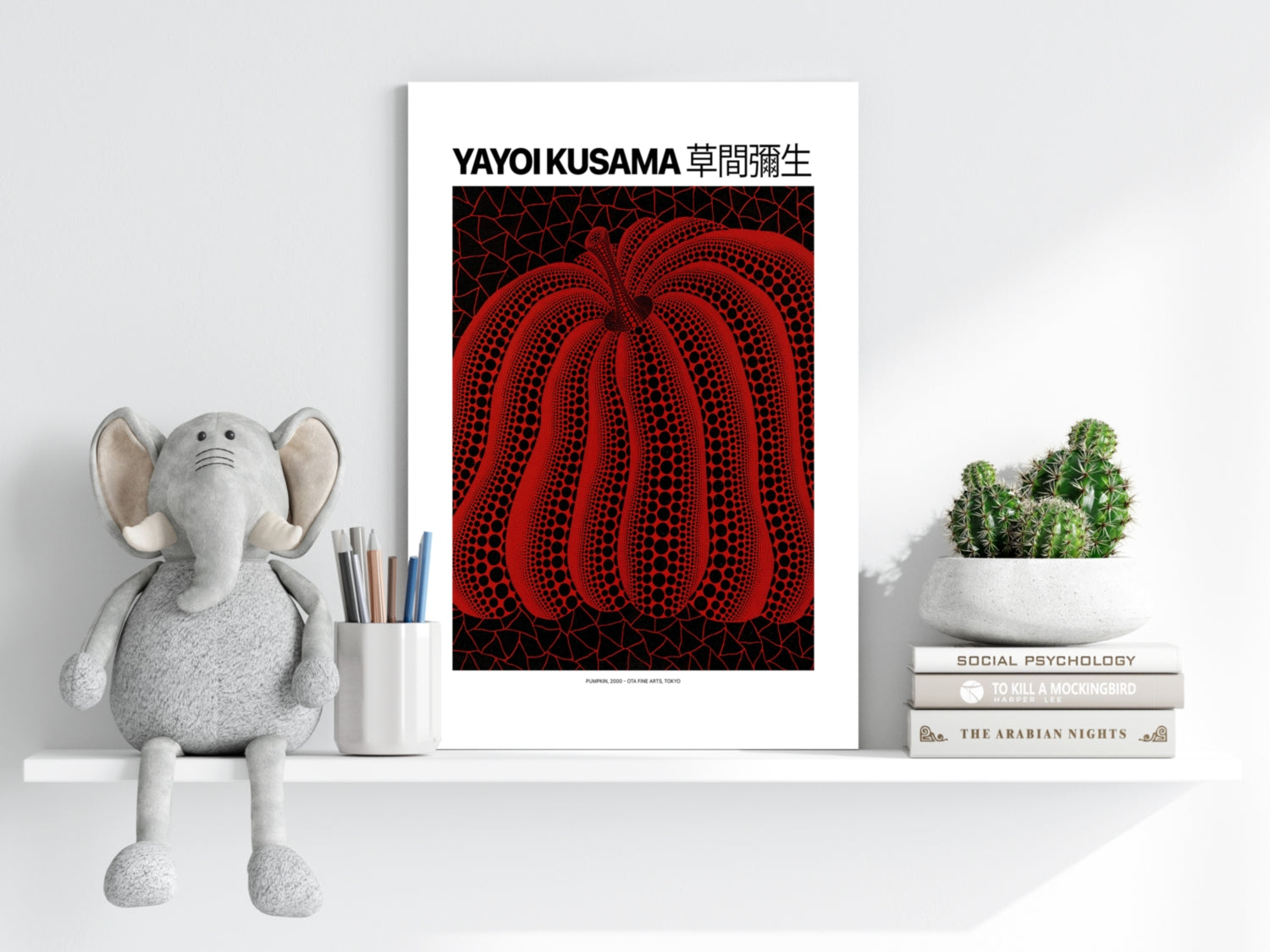 Yayoi Kusama Aluminum Print