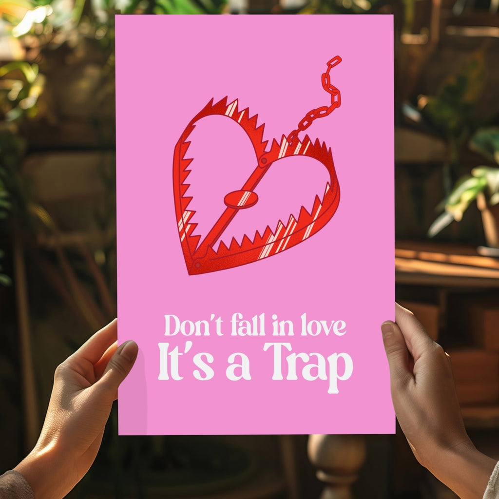 Love Trap Aluminum Print