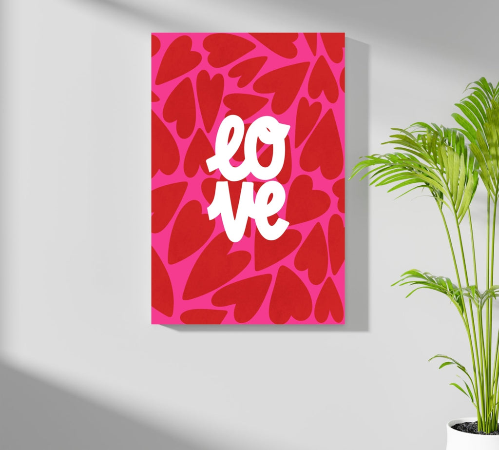 Love Aluminum Print