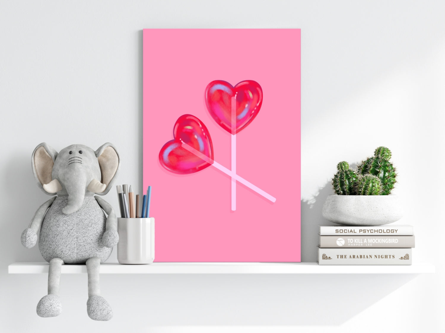 Lollipops Aluminum Print
