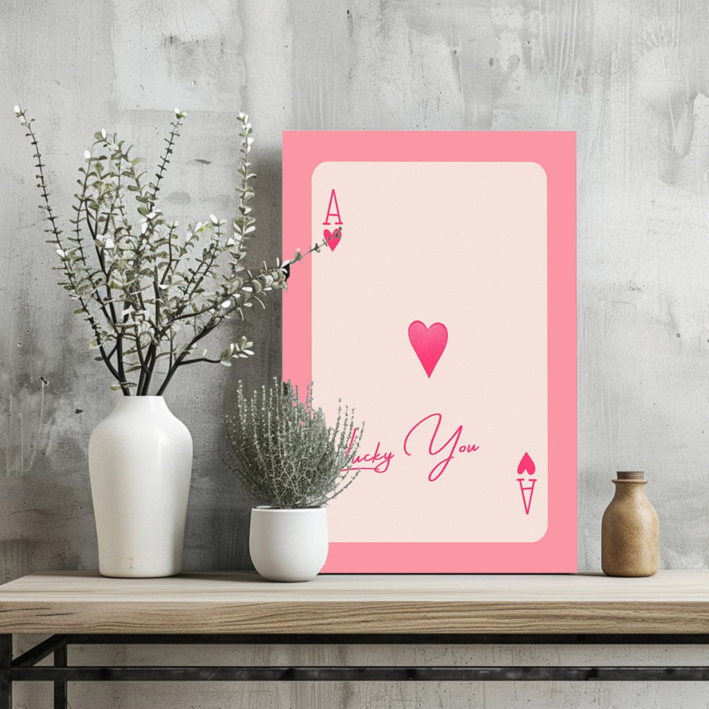 Ace Lucky You Aluminum Print