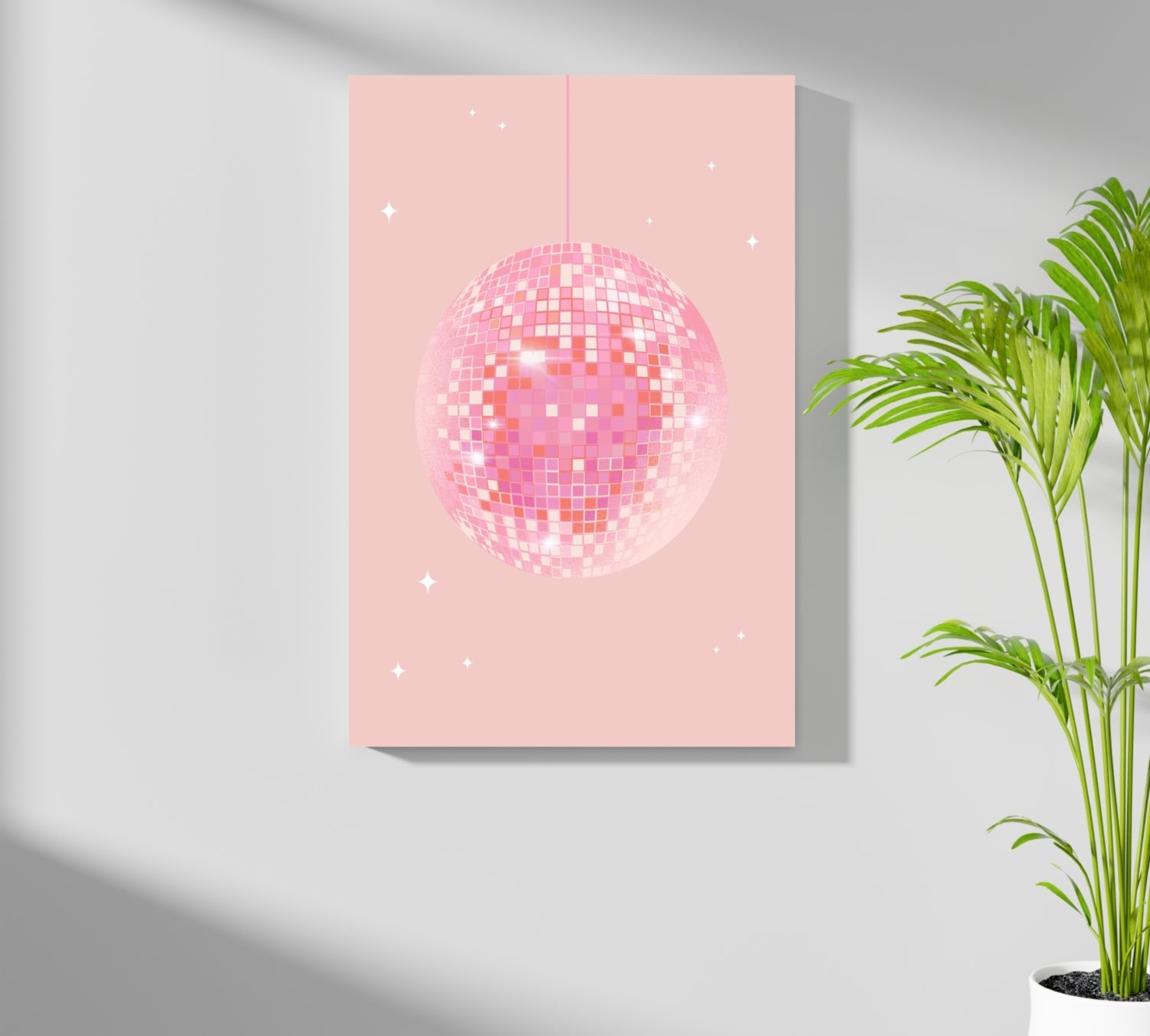 Disco Ball Aluminum Print