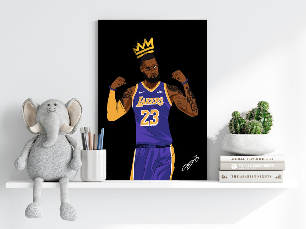 James Aluminum Print