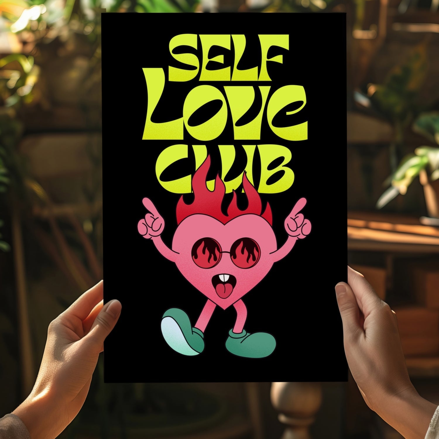 Self Love Aluminum Print