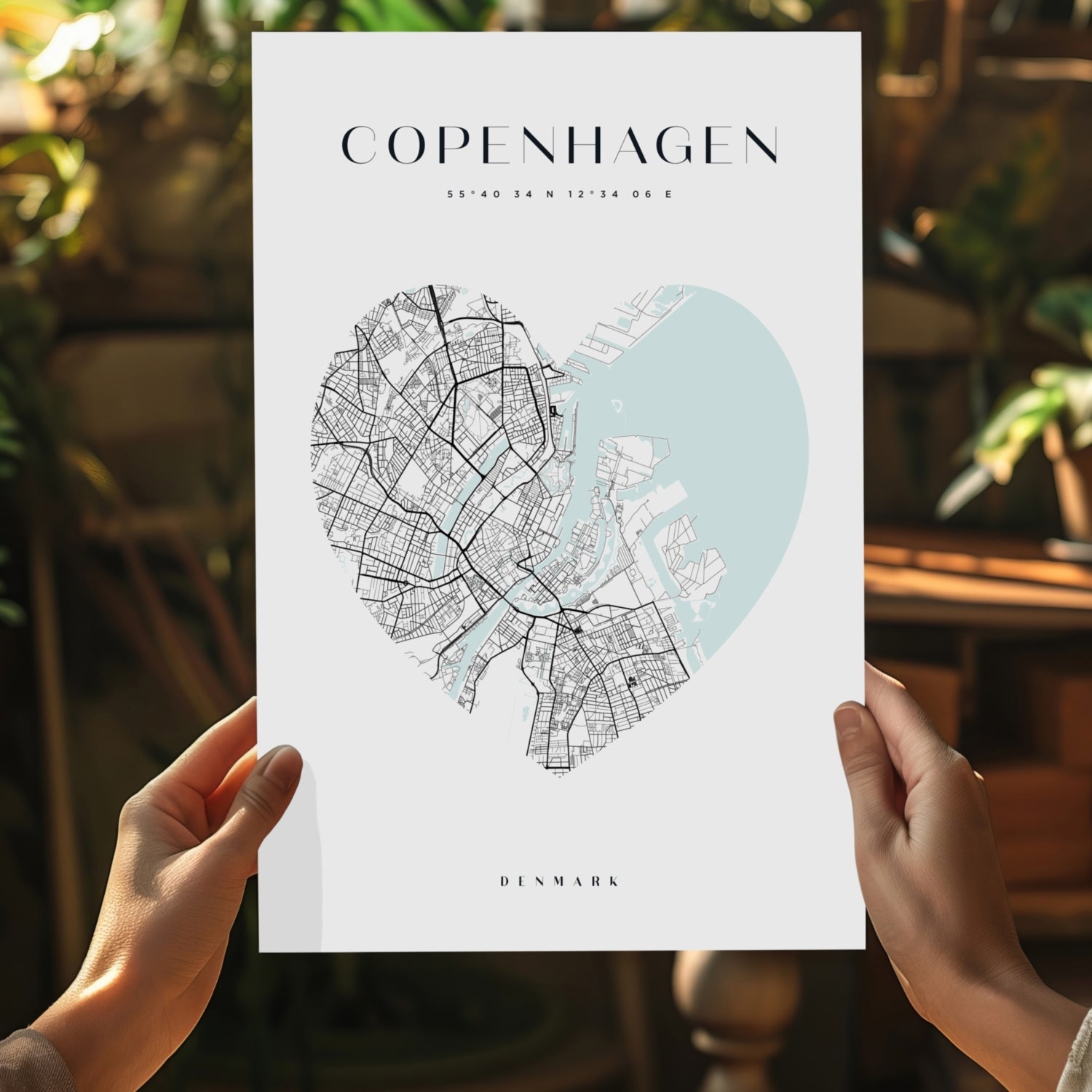 Copenhagen V1 Aluminum Print