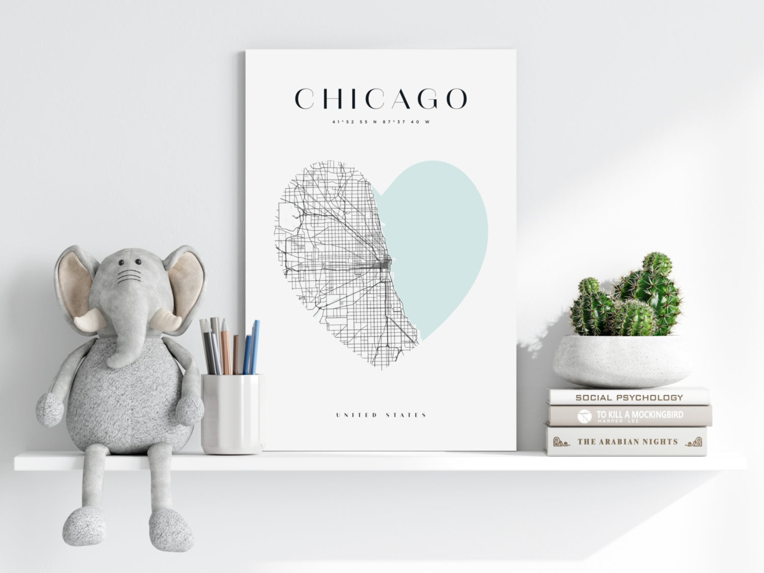 Chicago V1 Aluminum Print