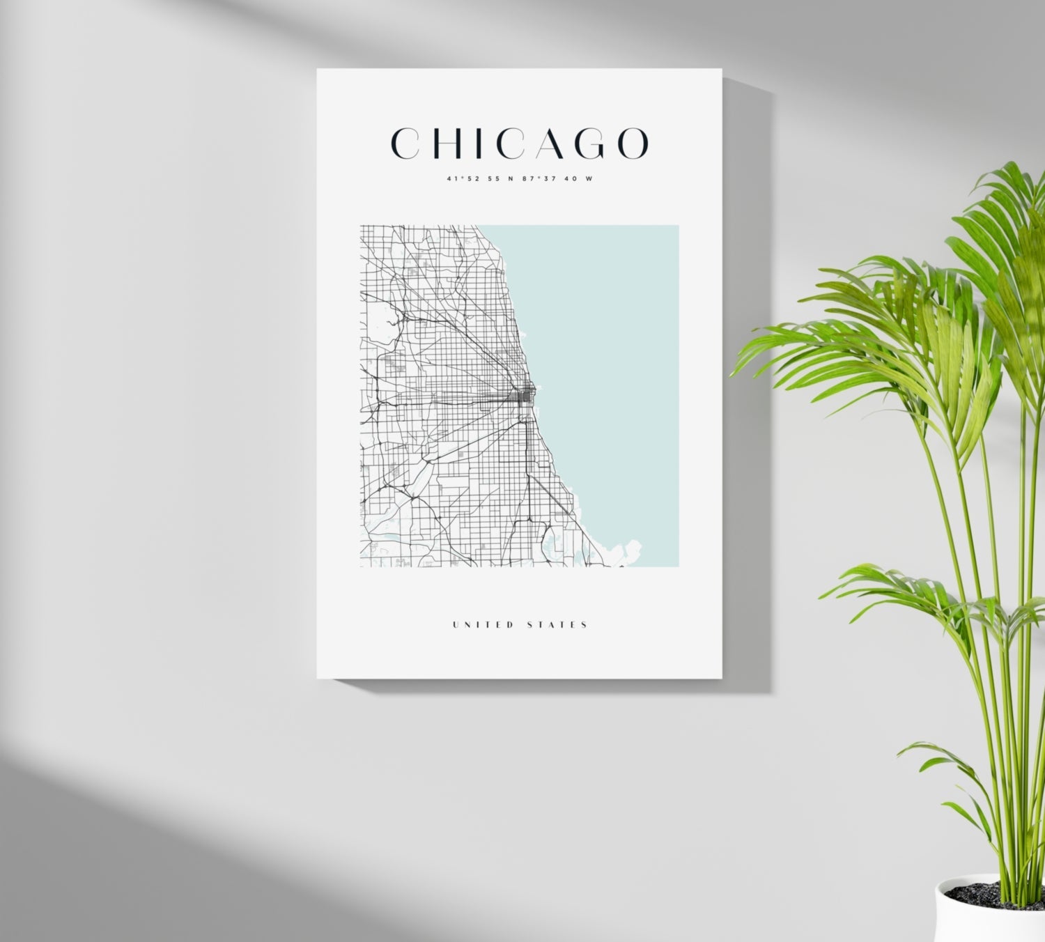 Chicago V3 Aluminum Print
