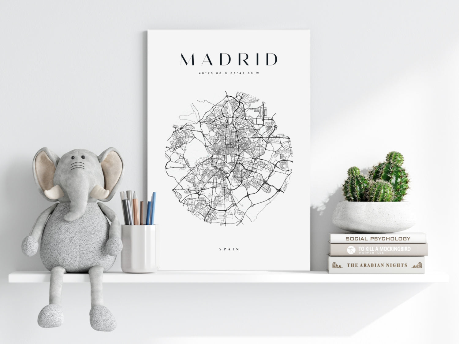 Madrid V2 Aluminum Print