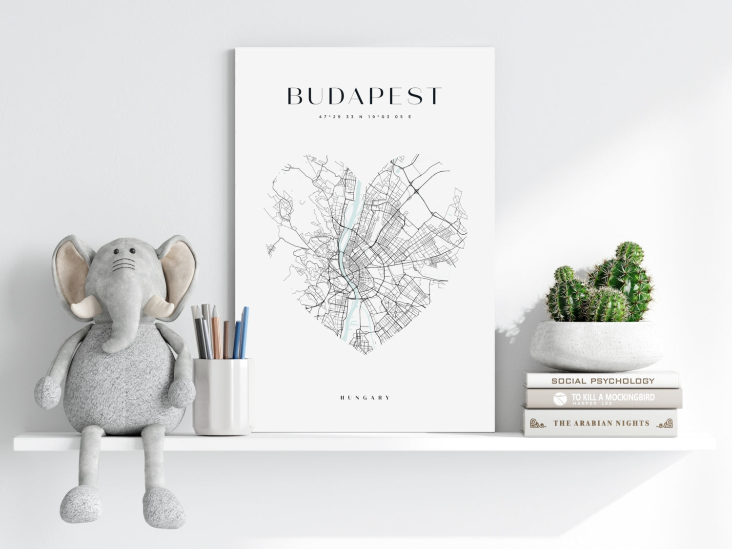 Budapest V1 Aluminum Print