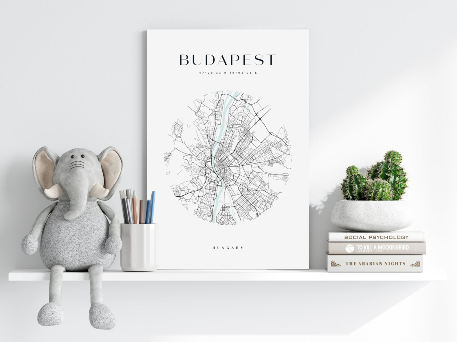 Budapest V2 Aluminum Print