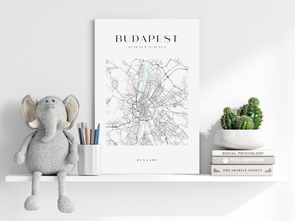 Budapest V3 Aluminum Print
