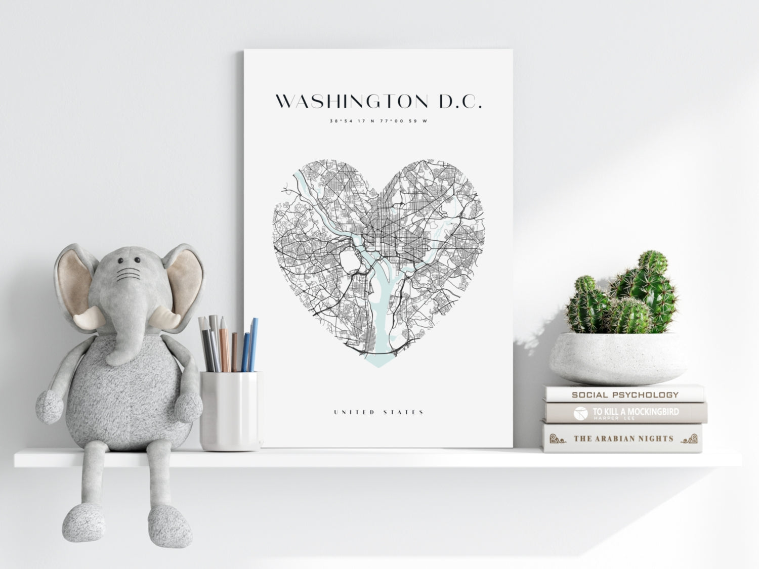 Washington V1 Aluminum Print