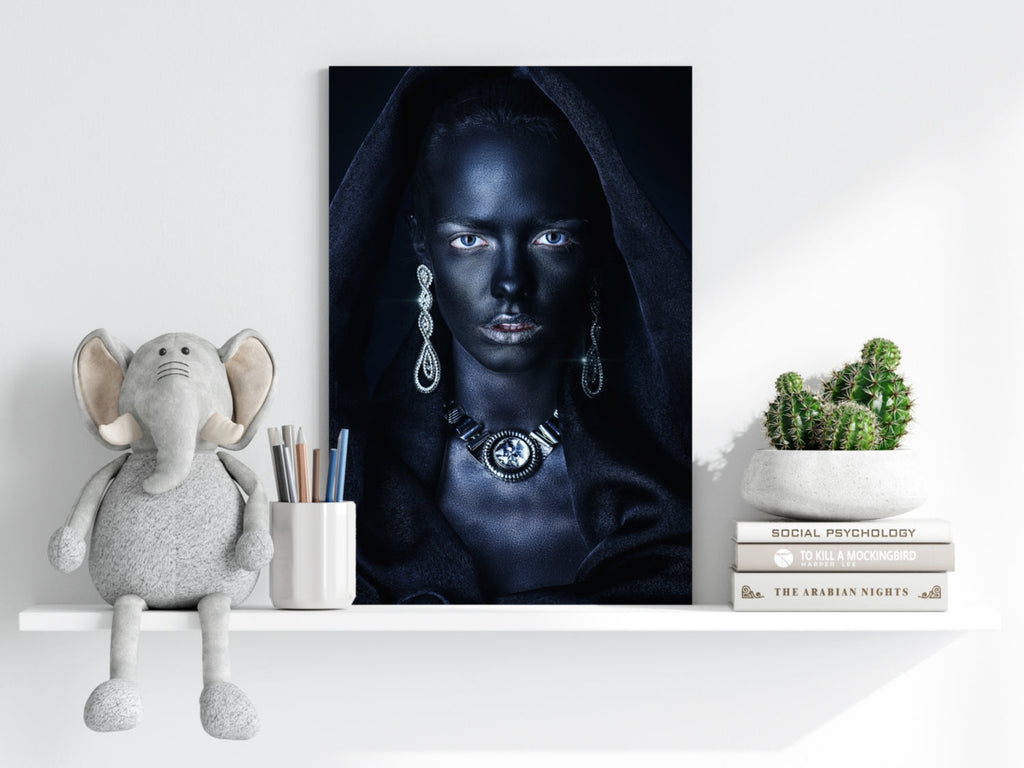Woman Aluminum Print