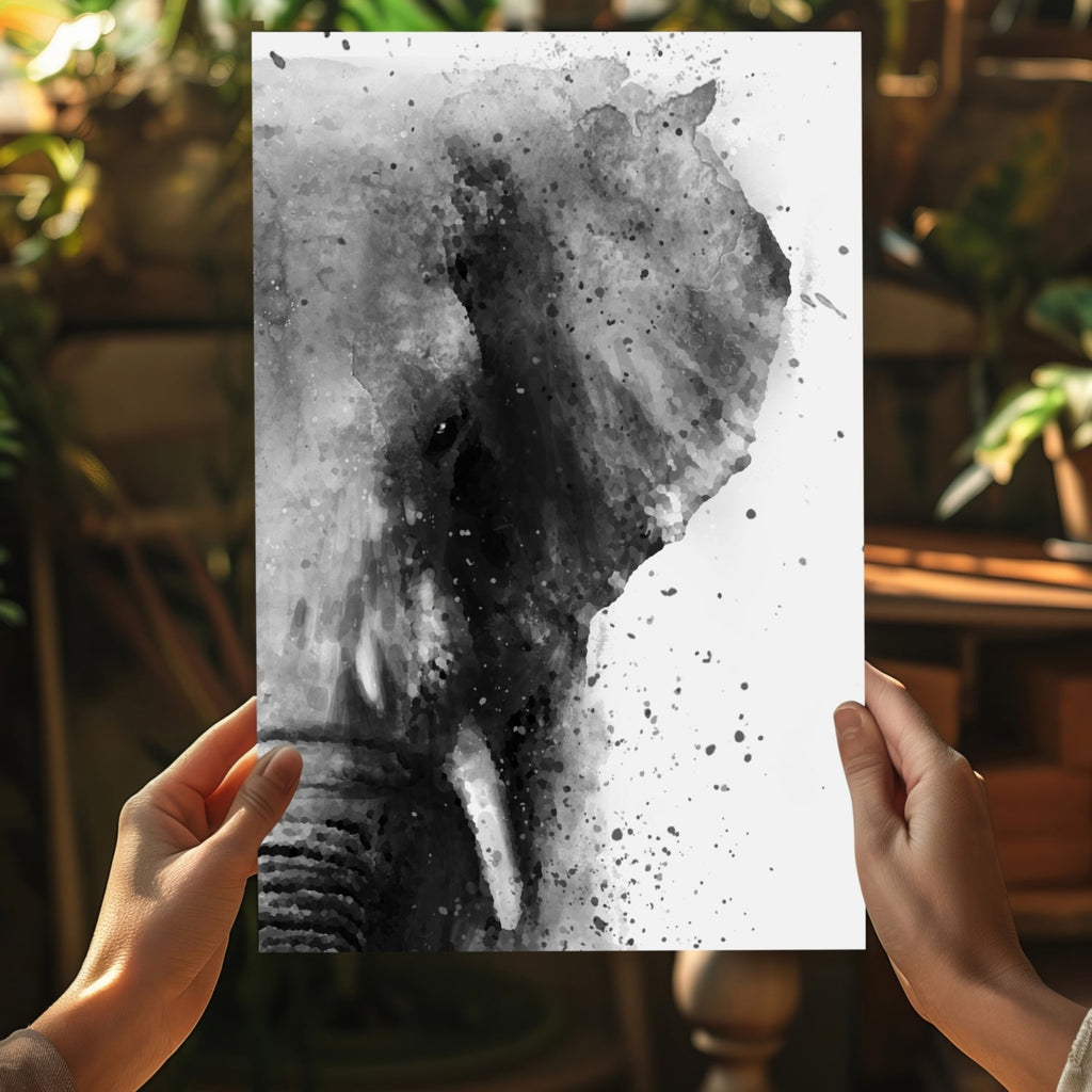 Elephant Aluminum Print