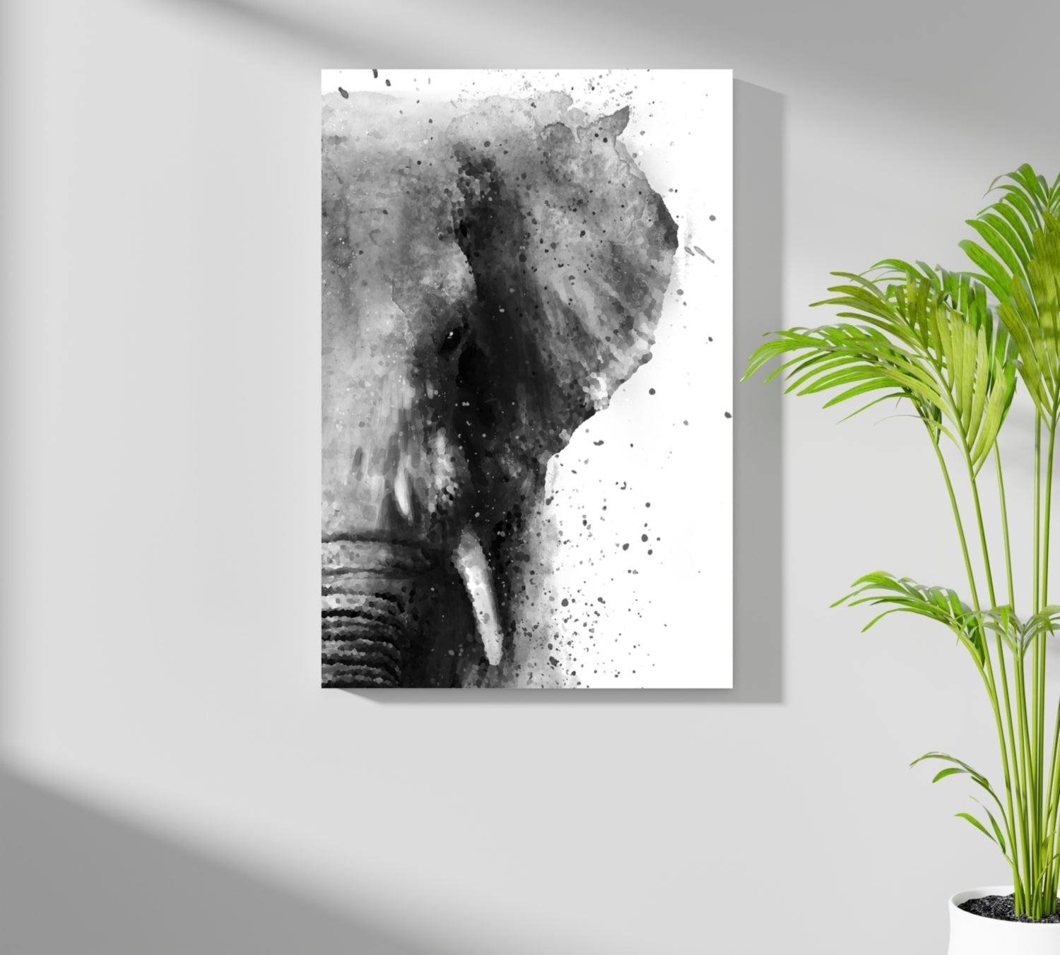 Elephant Aluminum Print