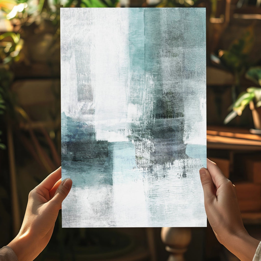 Abstract Aluminum Print