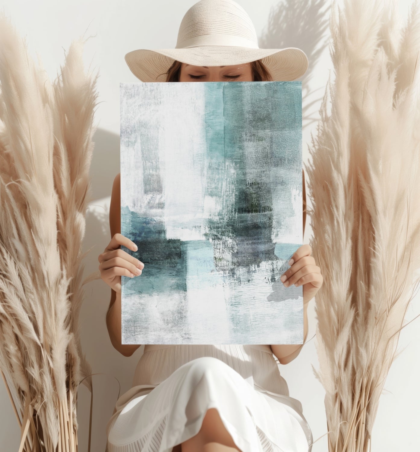 Abstract Aluminum Print