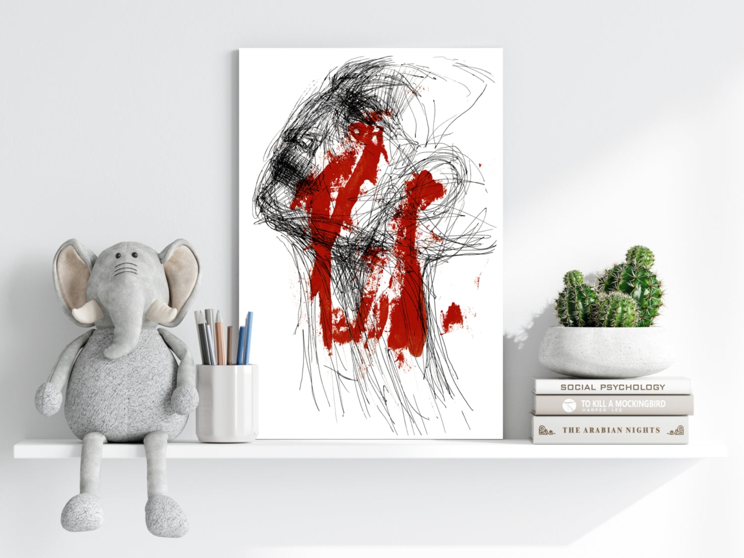 Modern Art Aluminum Print