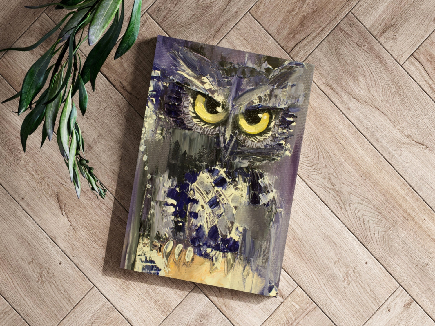 Owl Aluminum Print