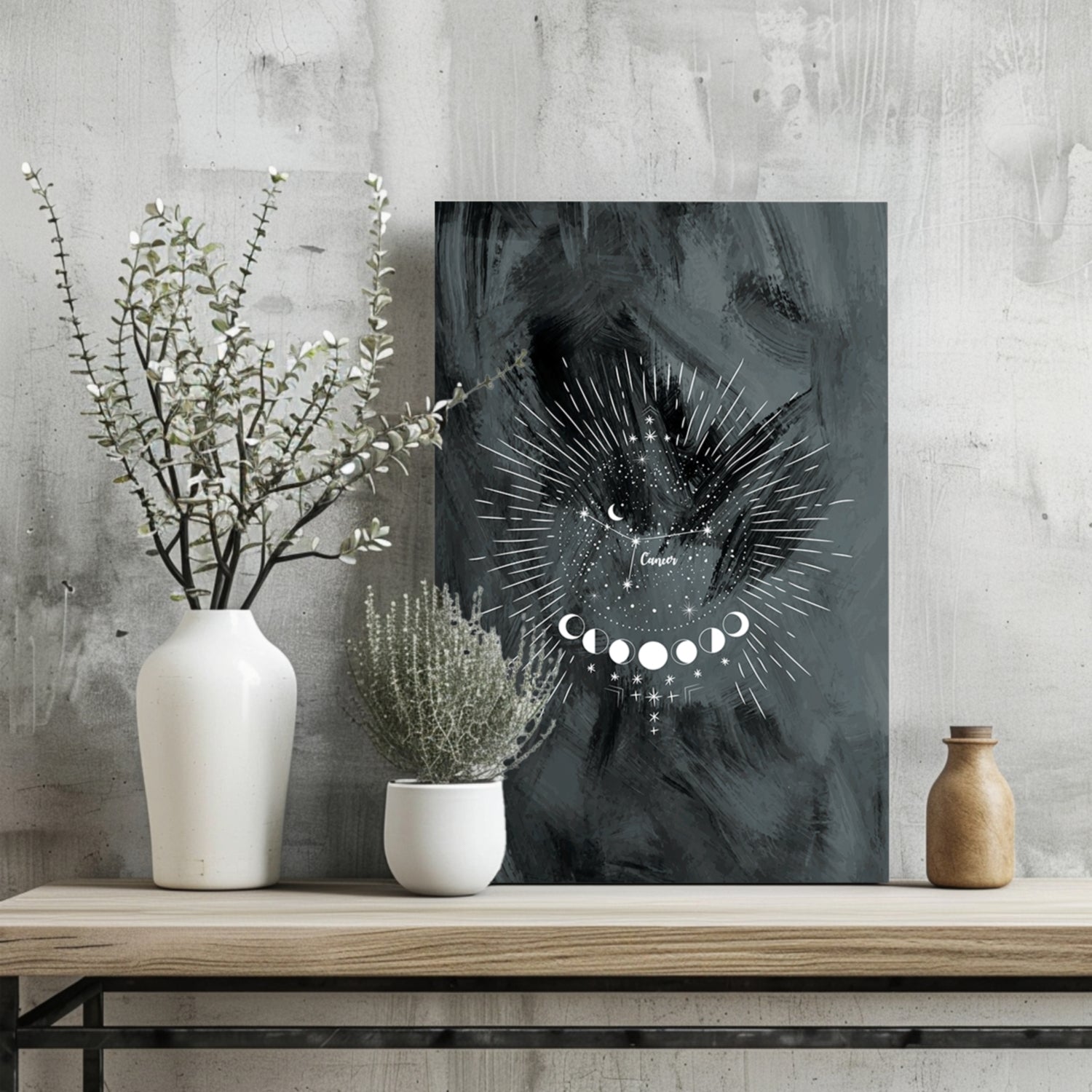 Cancer Aluminum Print