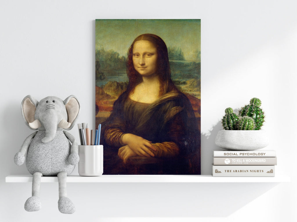 Mona Lisa Aluminum Print