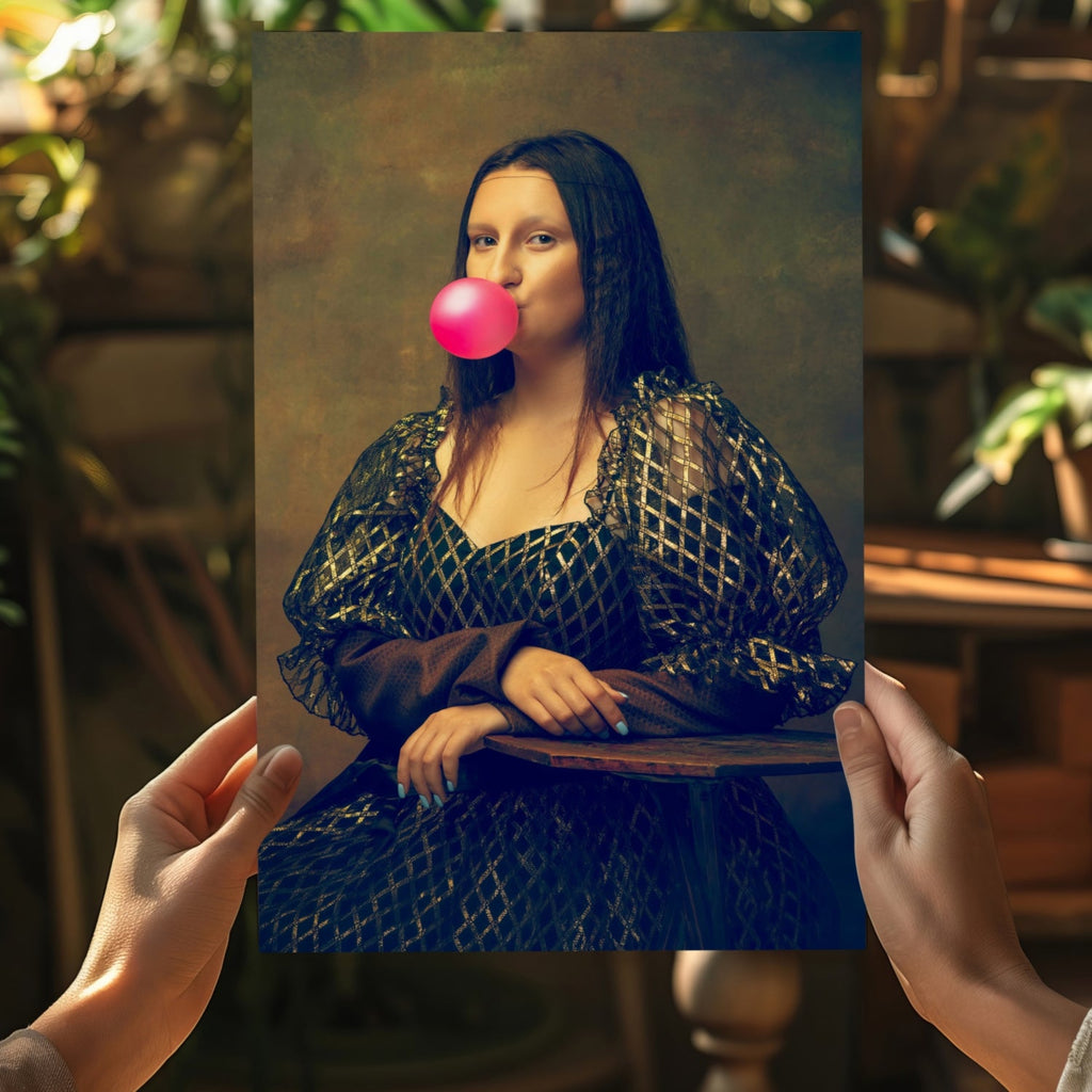 Mona Lisa Aluminum Print