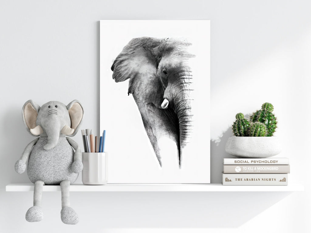 Elephant Aluminum Print