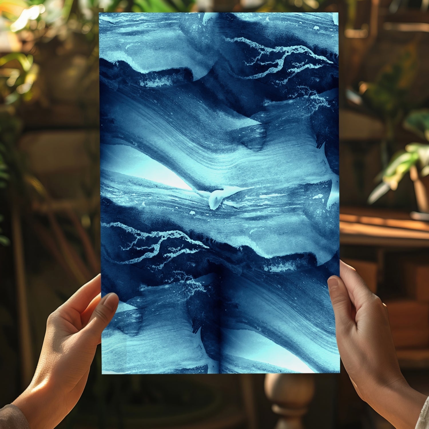 Abstract Shape Aluminum Print