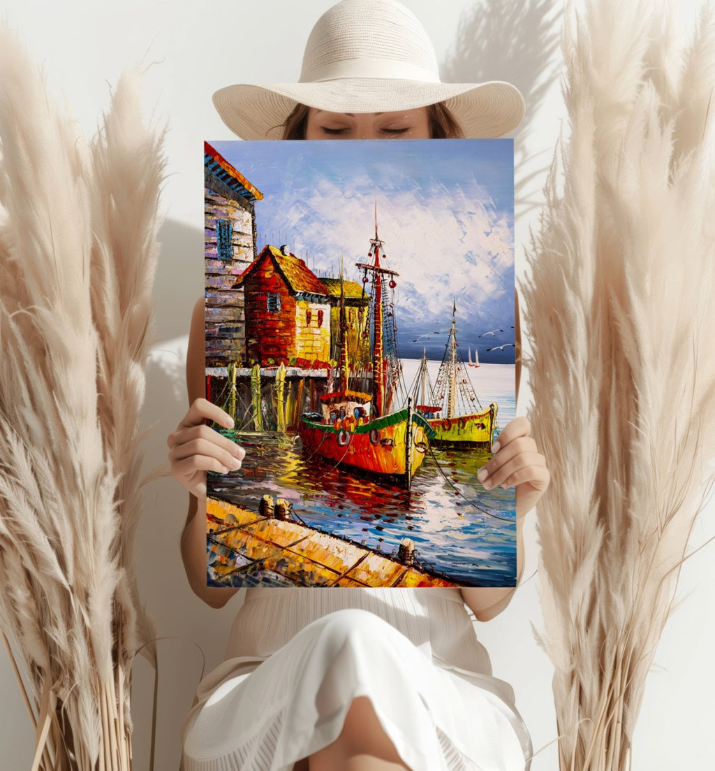 Remote Shores Aluminum Print