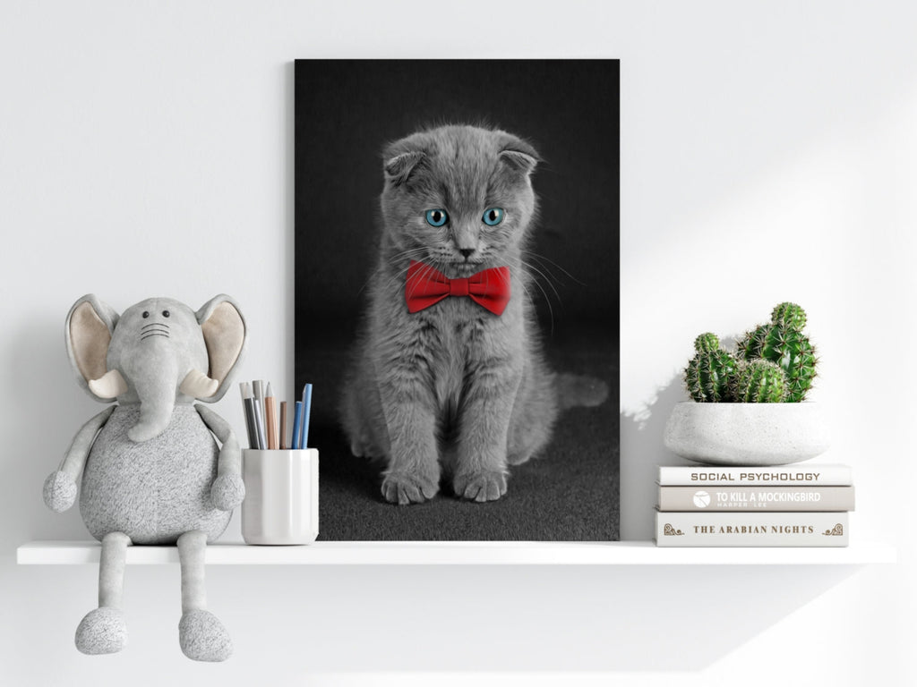 Cute Kitten Aluminum Print
