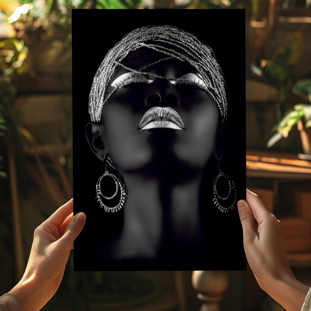 Woman Aluminum Print