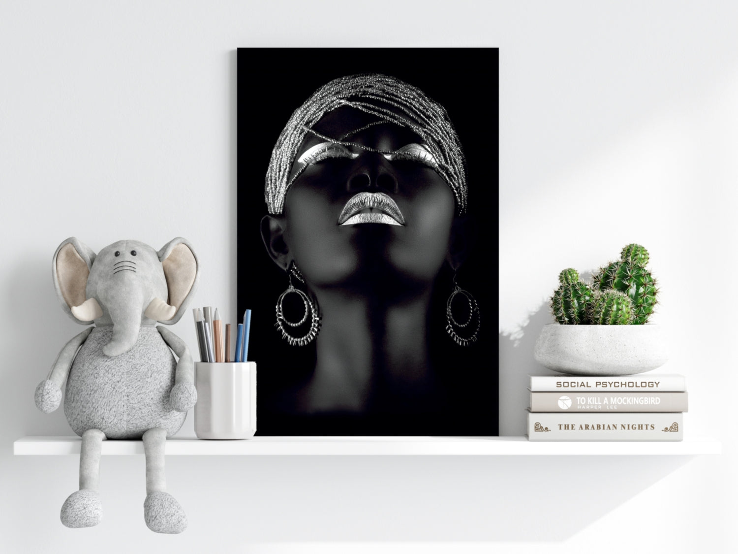 Woman Aluminum Print