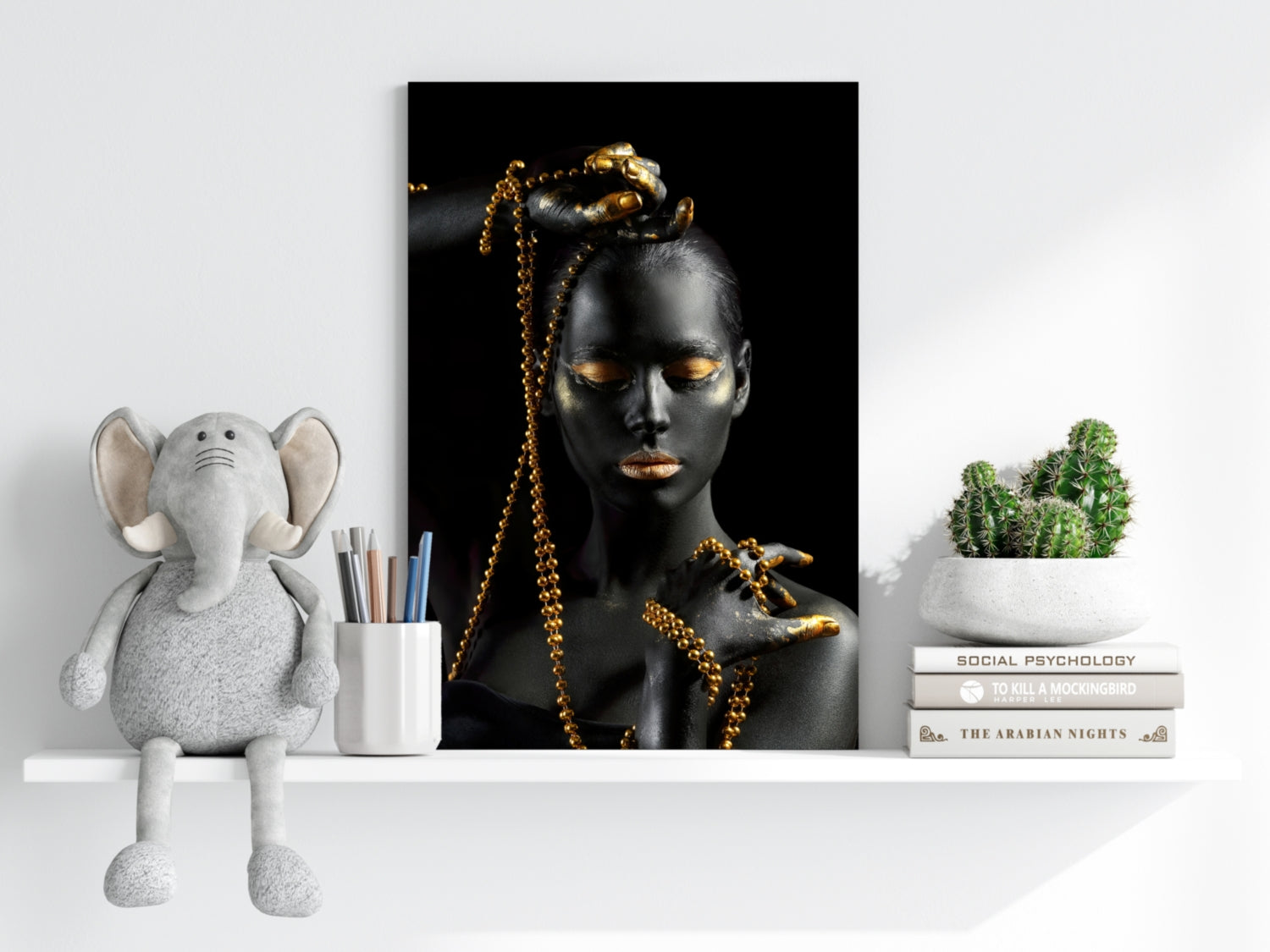 Woman Aluminum Print